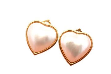 Boucles doreilles - 19,2 carats Or jaune, Handtassen en Accessoires, Nieuw