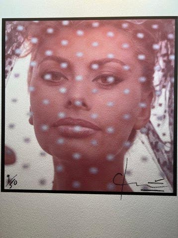 Bert Stern (1929–2013) - Bert Stern signed famous Sophia