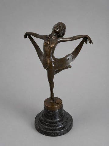 Josef Lorenzl (1892-1950) - after - sculptuur, Elegante Art