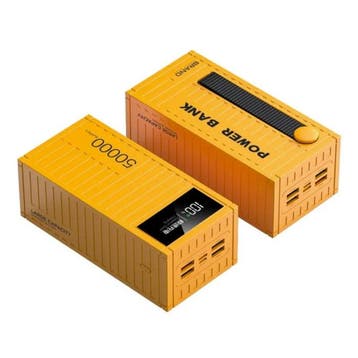 50.000mAh Powerbank met 4 Oplaadpoorten - LED Display - 66W, Télécoms, Verzenden