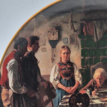 Hutschenreuther – „Das Dankgebet“ nach Benjamin Vautier –