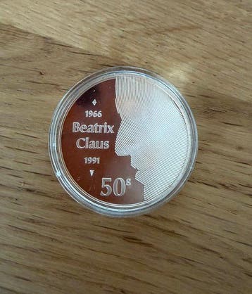Nederland. 50 Gulden 1991, FDC (Zonder minimumprijs)