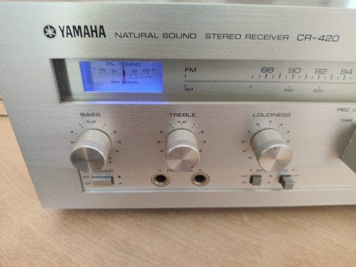 Yamaha - CR 420 Solid state stereo receiver, TV, Hi-fi & Vidéo, Radios