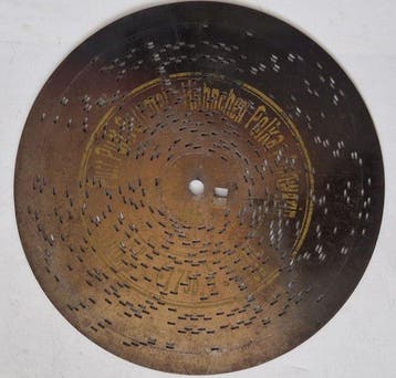 Symphonion - schijfmuziekdoos - Duitsland - ca 1900 - 20