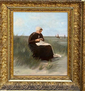 Artz (XIX) - Vrouw in de duinen
