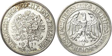 5 Reichsmark 1932 (MuntenenBankbiljetten-Duitslandvanaf1871), Verzenden
