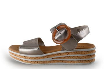 Gabor Sandalen in maat 38½ Beige, Verzenden, Beige, Gabor, Sandalen of Muiltjes
