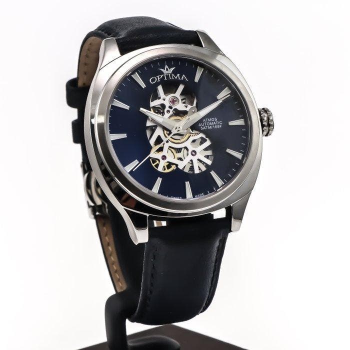Optima - Atmos Swiss automatic - OSA485SK-SL-9 - Zonder, Handtassen en Accessoires, Horloges | Heren
