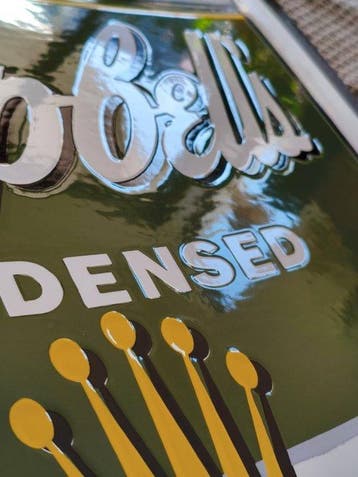 Campbells Rolex Soup Emailschild Émaillé, enseigne émaillée