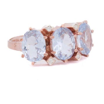 Zonder minimumprijs - Armring - 9 kt. Roségoud - 4.54ct. tw., Handtassen en Accessoires