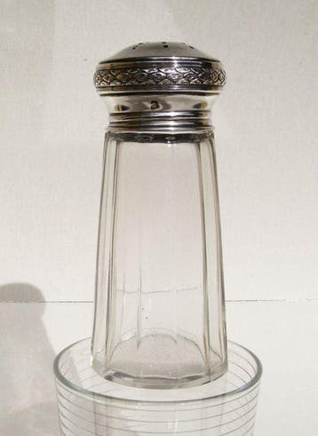 French 950 Silver Sugar Caster - Charles Barrier - Paris