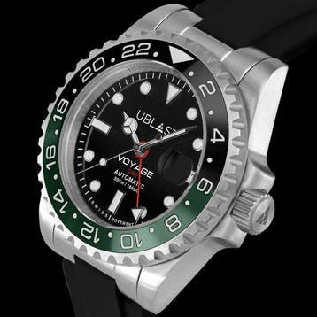 Ublast - Voyage Pro Diver GMT - Automatic Swiss -