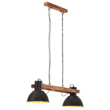 vidaXL Hanglamp industrieel 25 W E27 109 cm zwart, Verzenden