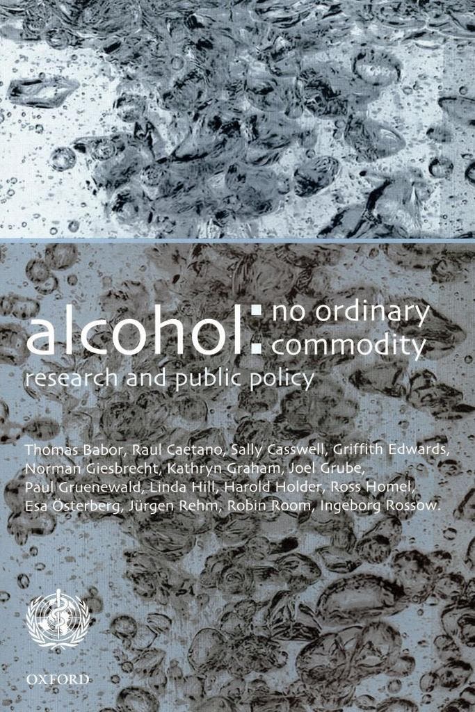 Alcohol No Ordinary Commodity - Thomas Babor - 9780192632616, Boeken, Psychologie, Verzenden