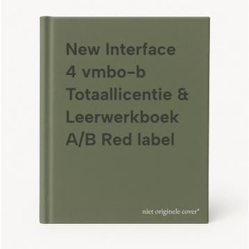 New Interface 4 vmbo-b Totaallicentie & Leerwerkboek A/B Red, Boeken, Verzenden, Gelezen