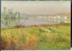 Charles Victor Guilloux (1866-1946) - Paysage - Bateau en