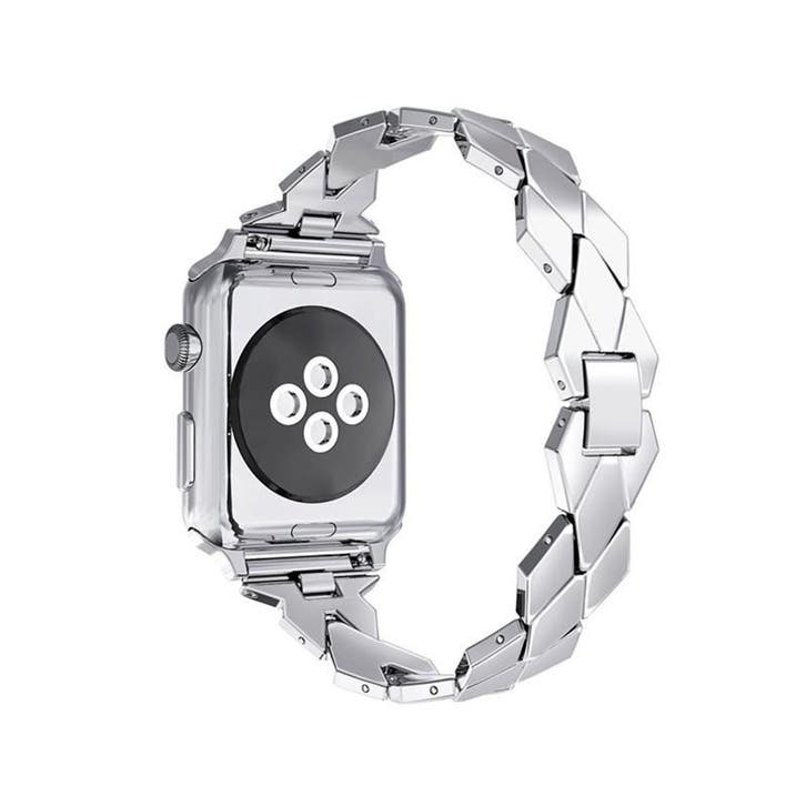 Apple Watch 1/2/3 42mm Horloge Band - Armband Rvs Roestvrij, Bijoux, Sacs & Beauté, Montres connectées, Envoi