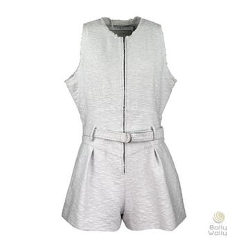 IRO • licht grijze jumpsuit Olessa • 40 (FR42), Kleding | Dames, Maat 38/40 (M), Verzenden, Nieuw, Grijs