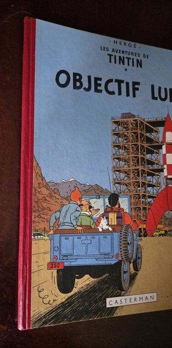 Tintin T16 - Objectif Lune (B8) - C - 1 Album - Eerste druk
