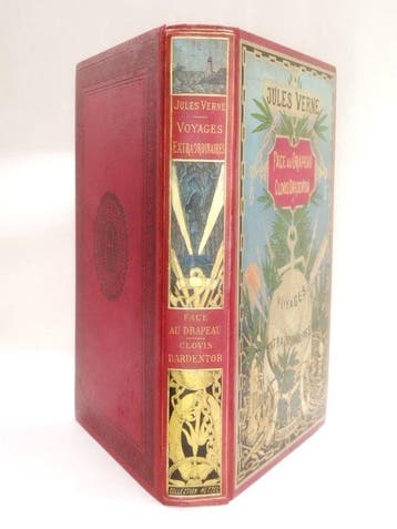 Jules Verne - Face au Drapeau - Clovis Dardentor - 1896