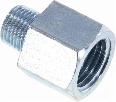 Adaptateur acier mâle R 1/8 pouce/femelle Rp 1/4 pouce 18mm, Doe-het-zelf en Bouw, Ventilatie en Afzuiging, Verzenden