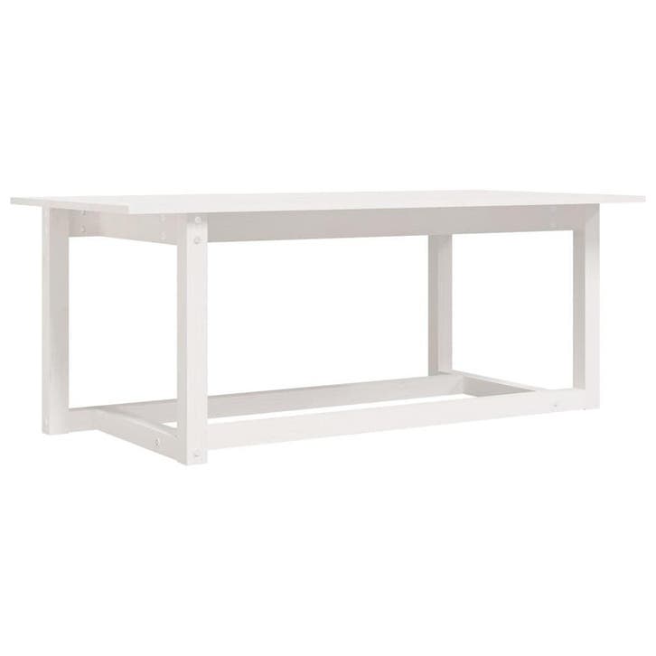 Witte salontafel grenenhout | Tweede kansje | OP = OP, Huis en Inrichting, Tafels | Salontafels, 50 tot 100 cm, 100 tot 150 cm