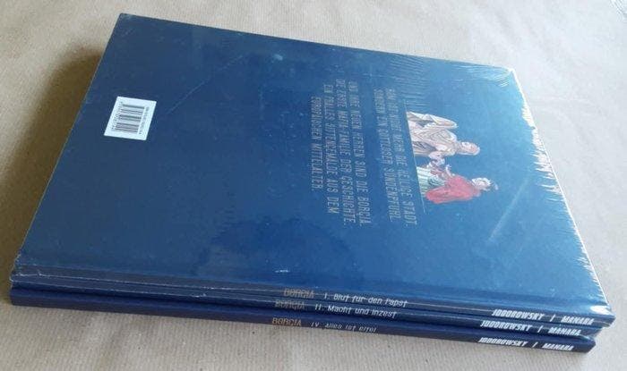 Manara - Borgia B1 + B2 + B4 - German edition - 3 Album, Boeken, Stripverhalen