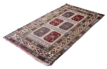 Russische antiek, Kaukasisch Bergama Kazak Shirvan, ouder, Nieuw