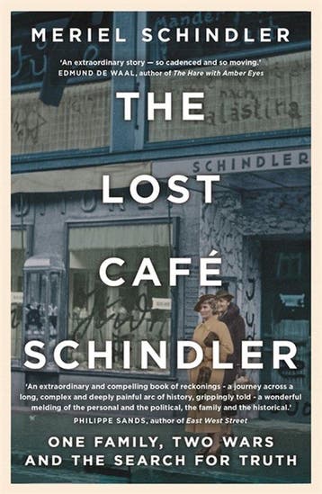 The Lost Café Schindler 9781529332087 Meriel Schindler, Verzenden, Meriel Schindler