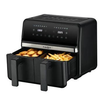 2dekans | NEXXT CO231025 - Airfryer - Zwart - 2200 W -, Ophalen of Verzenden, Nieuw
