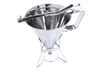 Beslagdispenser - 1,6 L - RVS - incl. Doseerknop, Verzenden, Nieuw in verpakking, Fornuis, Frituur en Grillen