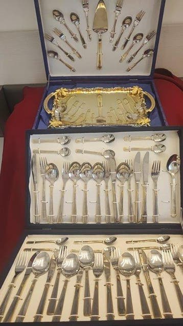 Cutinox - Bestekset voor 12 personen (61) - Staal - Set