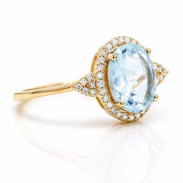 Zonder minimumprijs - Ring - 14 karaat Geel goud - 1.78ct., Nieuw