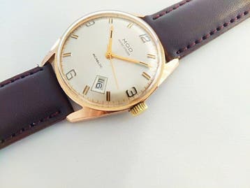 Mod - Ancre France - gold plated - Dress watch - mens -