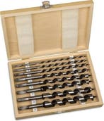 Spiraalboorset - 8 stuks - 23 cm lang - houtboor - met, Doe-het-zelf en Bouw, Verzenden, Nieuw