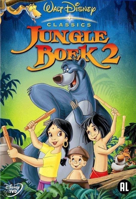 Jungle boek 2 (dvd tweedehands film), Cd's en Dvd's, Dvd's | Actie, Ophalen of Verzenden
