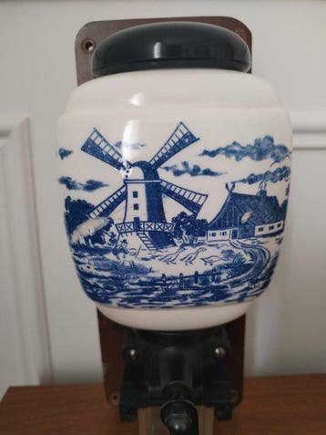 Koffiemolen - Keramiek, Hout, Metaal, Glas - Koffiemolen