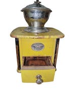 Moulin à café - Fer, Bois