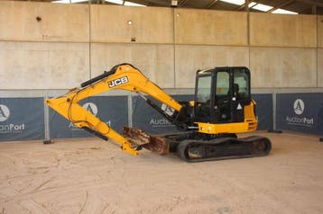 Veiling: Rupsgraafmachine JCB 86C-1 Diesel 45kW 2015, Ophalen
