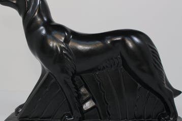Fontinelle - Statue, Stappende herdershond - 30 cm - Faïence