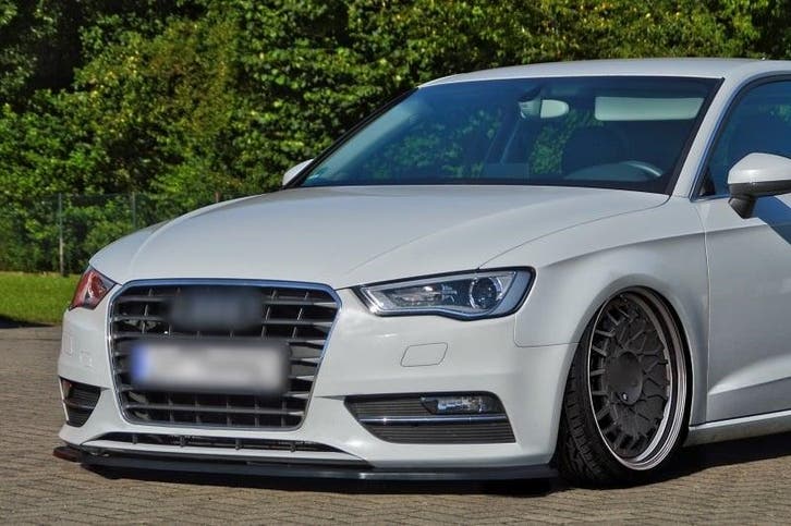 Front Splitter voor Audi A3 8V Sportback / Hatchback, Auto diversen, Tuning en Styling, Ophalen of Verzenden