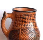 IDEQQI aardewerken pot Kabylische Berber in terra cotta -, Antiek en Kunst