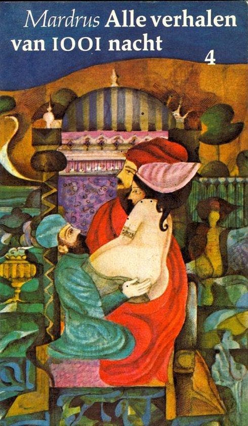 4 Alle verhalen van 1001 nacht - Mardrus, Boeken, Overige Boeken, Verzenden