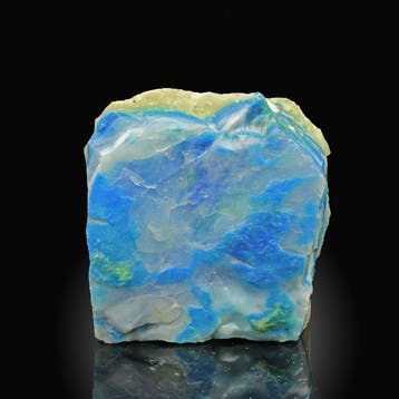 Levendig blauw opaal-exemplaar Kristallen op matrix -, Collections, Minéraux & Fossiles