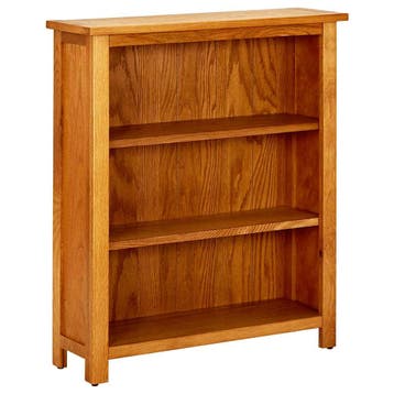 vidaXL Boekenkast met 3 schappen 70x22,5x82 cm massief, Verzenden