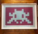 Invader (1969) - Positive Space/Negative Space (Blue/Red)