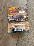 Hot Wheels 1:64 - Modelauto (5) - Race Day set - Porsche, Nieuw