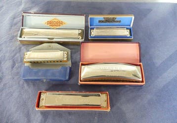 M. Hohner, - Preciosa, Blues Harp, Unsere Lieblinge,, Nieuw