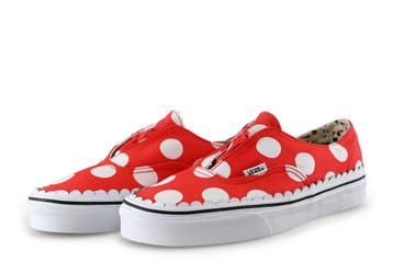Vans Instappers in maat 38½ Rood, Kleding | Dames, Schoenen, Verzenden, Instappers, Gedragen, Vans
