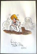 Jérome Jouvray - Lincoln - 1 Originele gesigneerde tekening, Boeken, Stripverhalen, Nieuw
